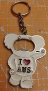 I love Aus koala brelok Australia 