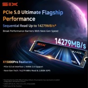 Dysk SIX X15000Pro SSD M.2 2TB PCIe 5.0 Gen 5