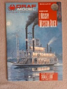 DRAF Model WESTERN RIVER - tylnokołowiec z rzeki Missipi skala 1:100