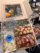 Boxy PREMIUM – Owoce Kandyzowane,Suszone, Orzechy w Czekoladzie + Świece 