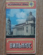 Wilno mapa wydanie CCCP 1989 rok