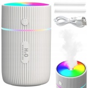 Mini Nawilżacz Powietrza USB / Aromaterapia + LED