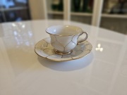 Filiżanka ze spodkiem  do mokki B form  Miśnia (Meissen)