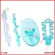 LEGO BROŃ 35032d Super moc/śruba 13549 MIECZ 92747 TARCZA 11439 MIECZ