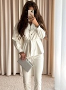 Śmietankowa Kurtka CARMEL