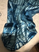 Piękny , cienki , niebieski szalik 180x60 cm