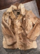 kurtka z futra lisa naturalna 