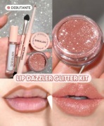 Błyszczyk Do Ust SHEGLAM Lip Dazzler Glitter Kit Center Stage Brokatowy 