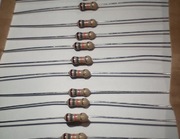 Rezystor węglowy THT 18k 18kOhm 1/4W 0,25W 10szt