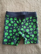 Nowe granatowe zielone kąpielówki szorty w kropki grochy Next 62 68