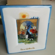Porcelanowy obraz Koty Goebel Rosina Wachtmeister 