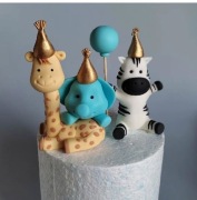 Dekoracja tortu "Safari"