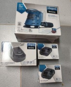 SCHEPPACH Szlifierka COS125-20Pro-S 2 x AKU BOX GW