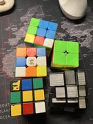 Zestaw 5 kostek logicznych: 3x3, 2x2, Mirror Cube (YuXin Speedcube)