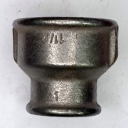 Mufa czarna redukcyjna 1.5" x 1" z Zawiercia