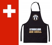 FARTUCH KUCHENNY GRILLOWY FCZ FC ZURICH CZARNY MADE FOR SWISS