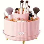 Organizer na kosmetyki 360° 5 przegródek + uchwyt na gąbkę GRATIS