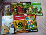 Angry Birds Turtles Minionki Kapitan Ameryka Scooby Doo 