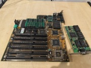 Retro płyta główna FIC 386DX-SC-HQ, 8 MB RAMu, GPU 1mb, kontroler dysków