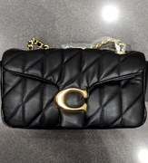 Nowa Torebka COACH CP150 Quilted Leather – Black Gold – Oryginalne Pudełko