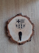 Fc Barcelona. Wieszak ścienny.