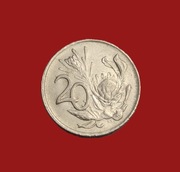 Moneta 20 centów 1984, Afryka Południowa