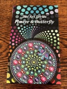DOT ART - 3 oz, PROOF, flower & butterfly, Ag 999 , srebro ideał , Palau
