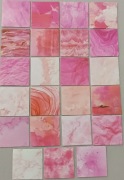 Naklejki estetyczne marble 23 szt.
