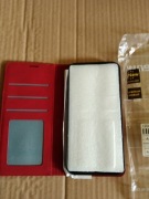 Etui Iphon 14/13  czerwone z klapką