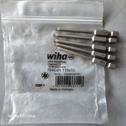 Bit profesjonalny T15 x 70mm Wiha Professional 7045-1 Torx oryginalny 1/4 
