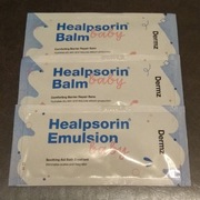 DERMZ Healpsorin Balm Baby 20ml + EmulsionBaby 10ml, saszetki mini oryginał