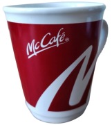 Kubek McCafe Mc Cafe McDonald's 2013 bordowy nowy
