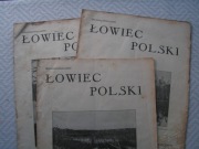 Łowiec Polski - dwutygodnik myśliwski z 1932 roku, 3 numery