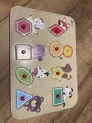 Classic world sorter układanka drewniana zwierzęta