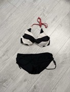 Strój kąpielowy damski w paski czarno białe rozmiar 95D Beachwear