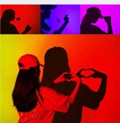 Lampa LED Mik-Star Sunset 27x9,6 cm 7 W czarna