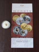 Pekin 10 zł z 2008 r - plus folder