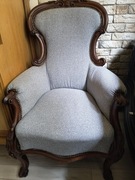 Antyk fotel w stylu Ludwika 