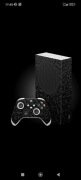 Naklejki na xbox series s czarne carbowane