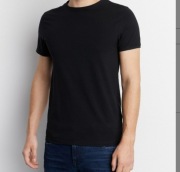 VISTULA ADAM T-shirt dopasowany czarny XL, nowe