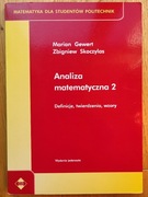ANALIZA MATEMATYCZNA 2 DEFINICJE TWIERDZENIA WZORY Gewert Skoczylas