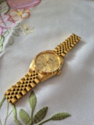 Zegarek  cadisen datejust automat złoty gold pozłacany