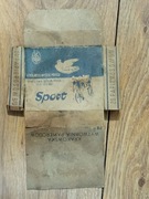 Opakowania po papierosach Sport z lat 50 nr.2
