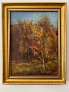 Obraz olejny. Jesień. Kupiony w galerii obrazów.