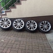 Oryginalne BMW aluminiowe koła 20" do BMW F10, F11 jak nowe