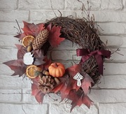 Wianek jesienny. Średnica 33cm