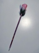 Róża różowa jasna długopis nr 2