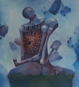 Obraz olejny ręcznie malowany. 100/90/3D. 