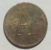 Żeton do automatu telefonicznego PRL 1990  Nr 116