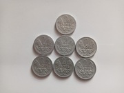 2 zł jagody 7szt. 1958, 1959, 1960, 1971, 1973, 1974